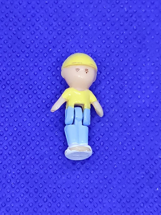 Polly Pocket Wee Willie Stunt Plane Bluebird Toys 1989 figurine vintage0