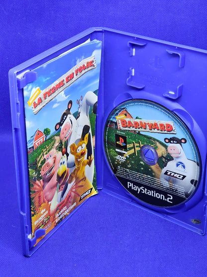 La Ferme en Folie Barnyard PS2 PlayStation 2 PAL FR THQ 2006 Complet1
