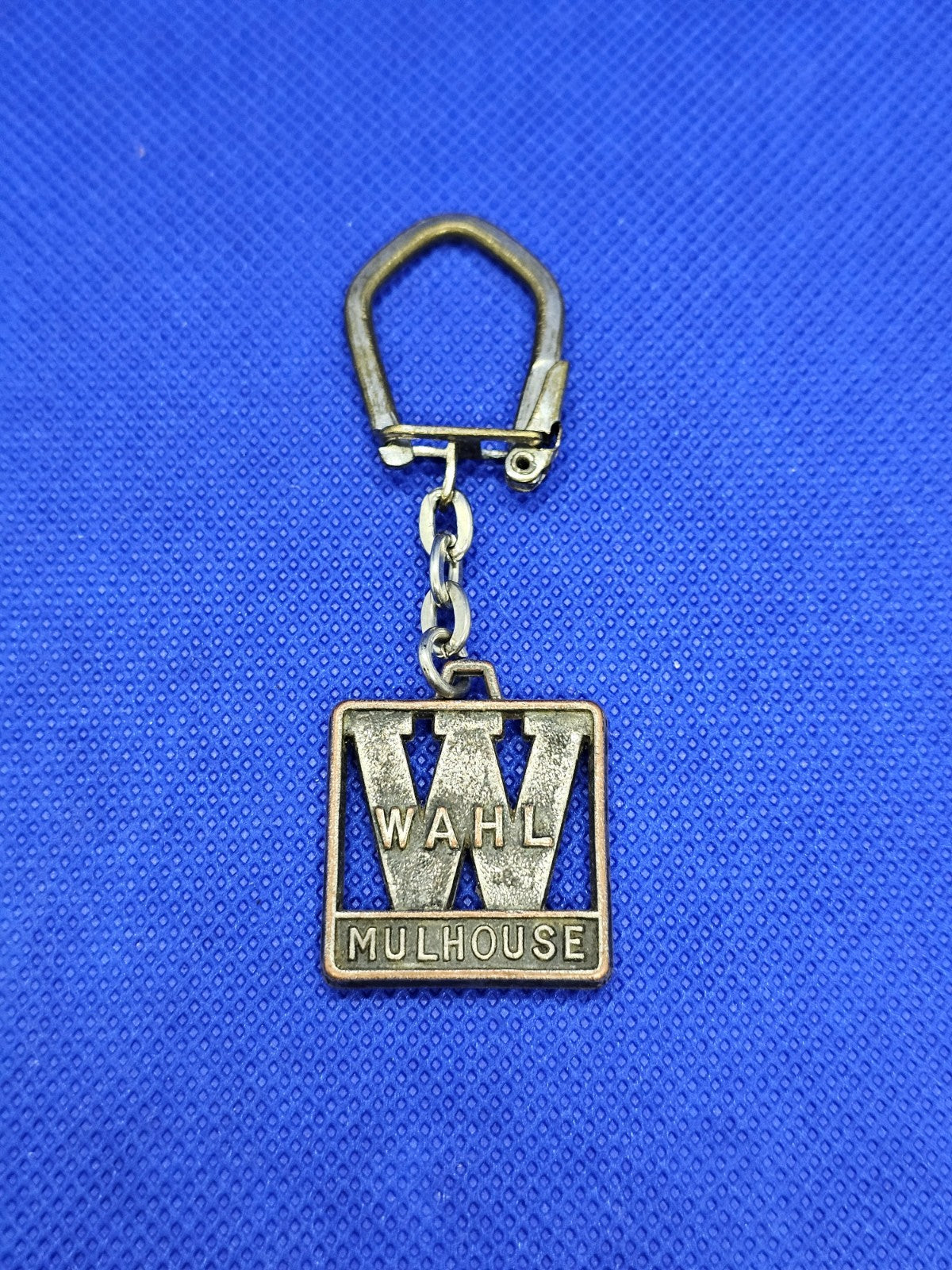 Porte‑clé WAHL Mulhouse Vintage – Métal – Accessoire Collection0