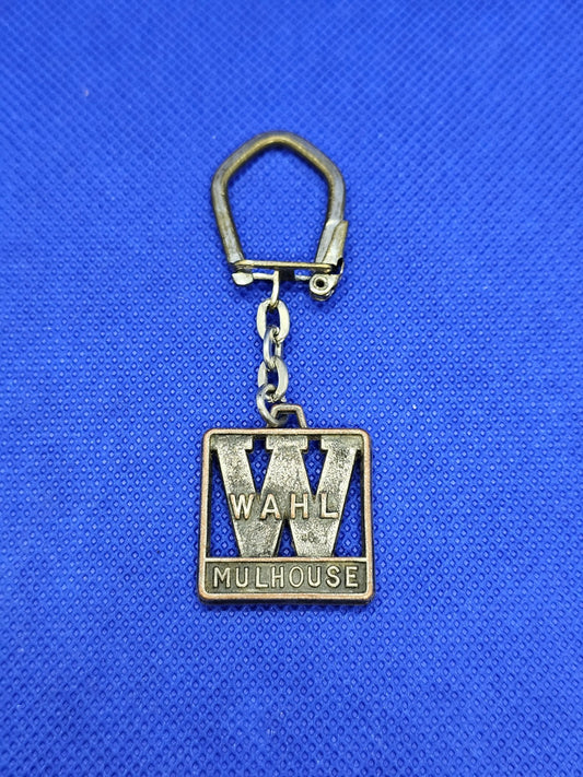 Porte‑clé WAHL Mulhouse Vintage – Métal – Accessoire Collection0