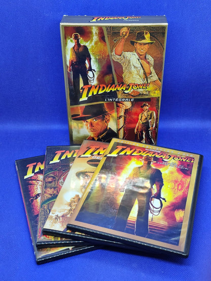 Indiana Jones L Intégrale Coffret DVD 4 Films Lucasfilm Paramount Édition França0