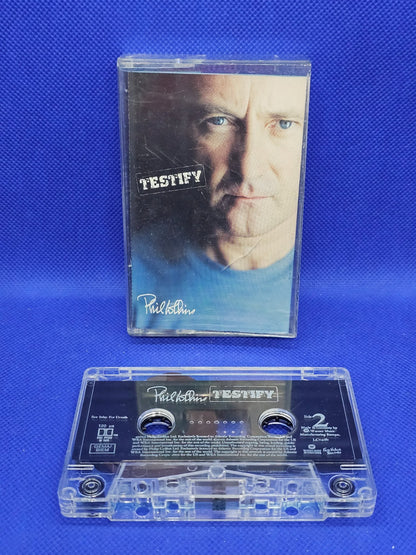 Phil Collins Testify Cassette Audio K7 Warner Music 20022