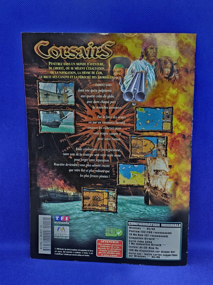 Corsaires Fascicule Seul Jeu PC TF1 Microïds 1999 Rétrogaming1