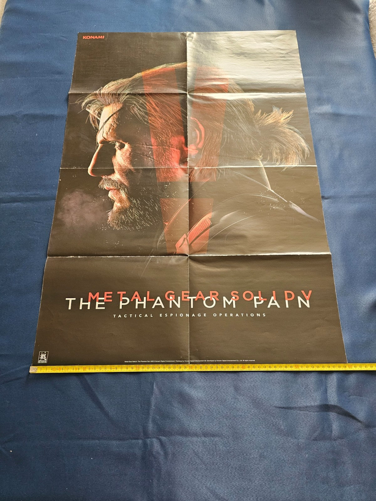 Poster Recto Verso Halo 5 Guardians Metal Gear Solid V Konami Microsoft 60x87cm4