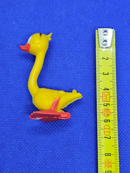 Figurine Gédéon Le Canard Benjamin Rabier Delacoste PVC Vintage 1978 5 cm2
