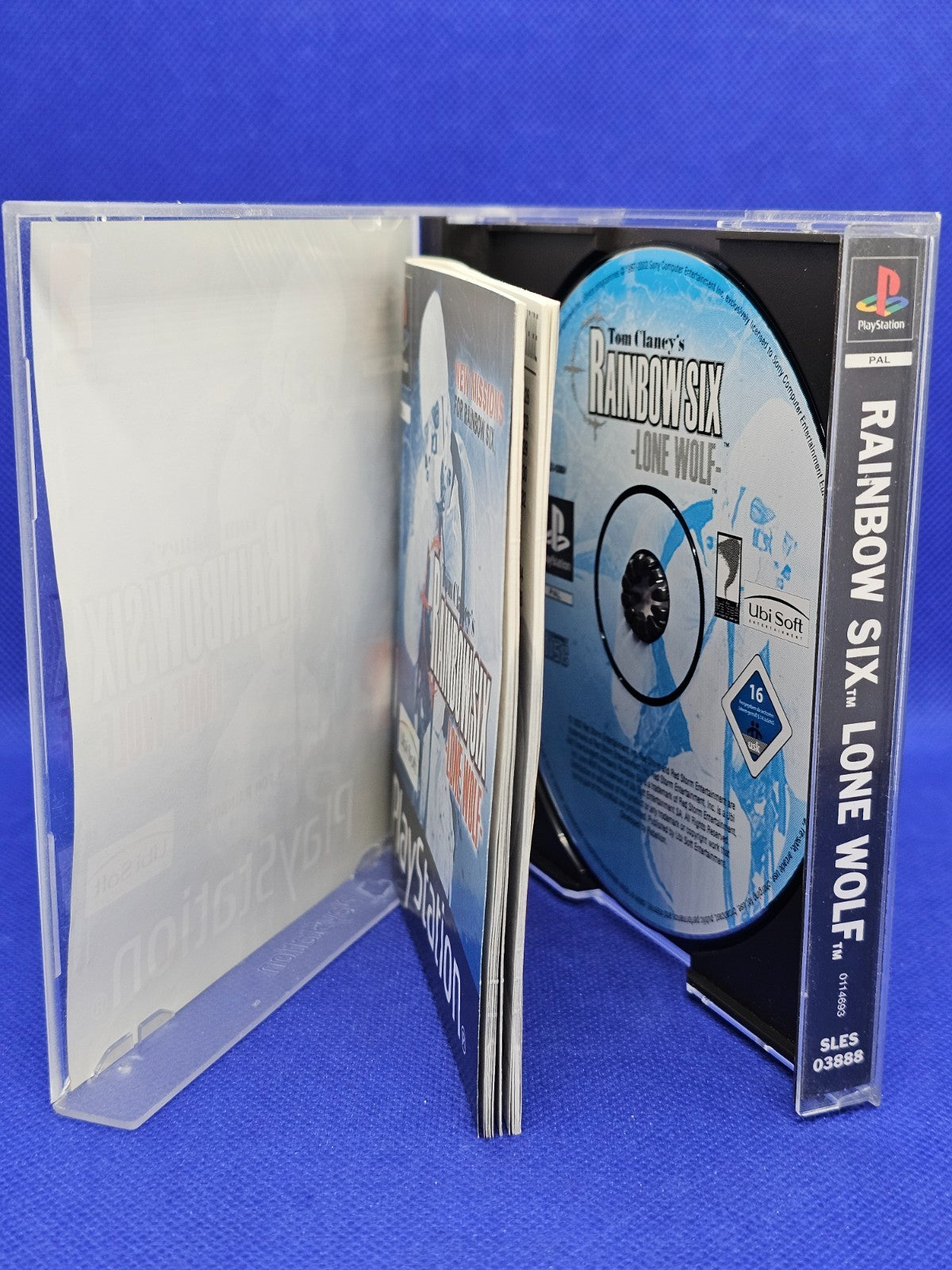 Tom Clancy Rainbow Six Lone Wolf PS1 PlayStation Ubisoft PAL FR Complet2