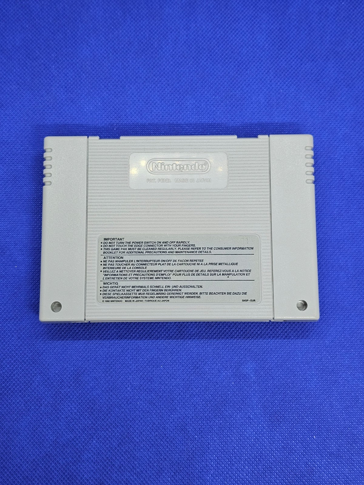 The Great Circus Mystery Mickey Minnie Super Nintendo SNES PAL EUR Capcom 19981