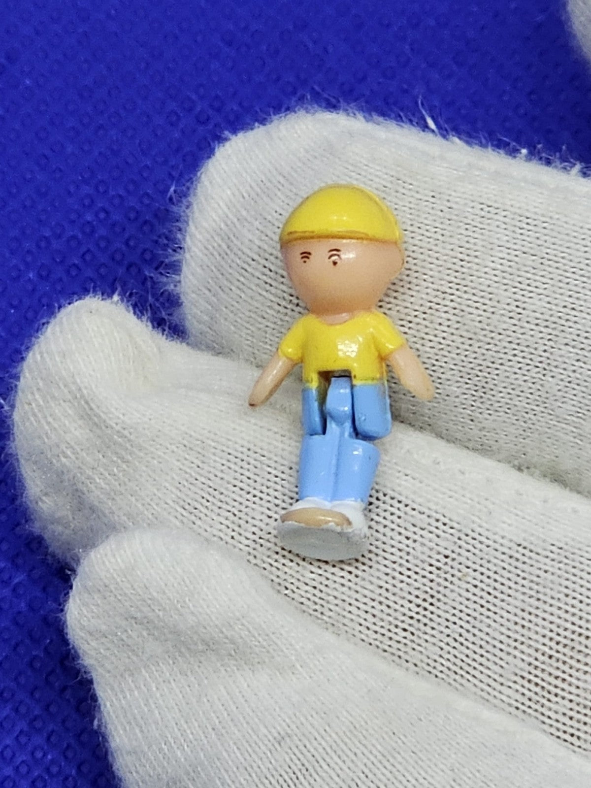 Polly Pocket Wee Willie Stunt Plane Bluebird Toys 1989 figurine vintage2