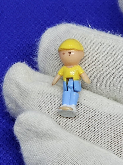 Polly Pocket Wee Willie Stunt Plane Bluebird Toys 1989 figurine vintage2