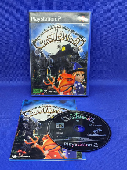 Castleween, Jeu Plateforme Aventure Halloween, Wanadoo Edition, PlayStation 2 PS2