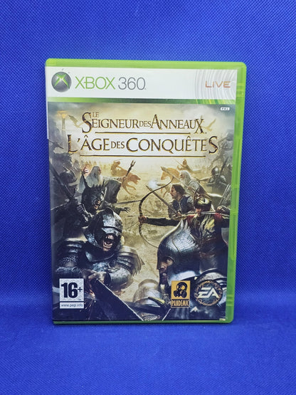 Le Seigneur des Anneaux L’Âge des Conquêtes Xbox 360 PAL France EA 2009 Complet0