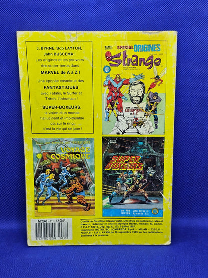 Strange 211 Le Journal de Spider Man Marvel Lug Juillet 1987 BD Comics Vintage1