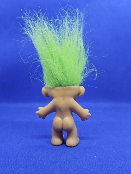 Troll Vintage Cheveux Verts Années 90 10 cm2
