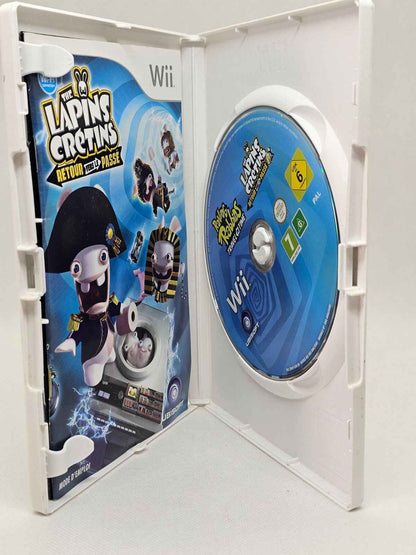 Lapins Crétins Retour vers le Passé, Wii, Ubisoft, 2010, Complet