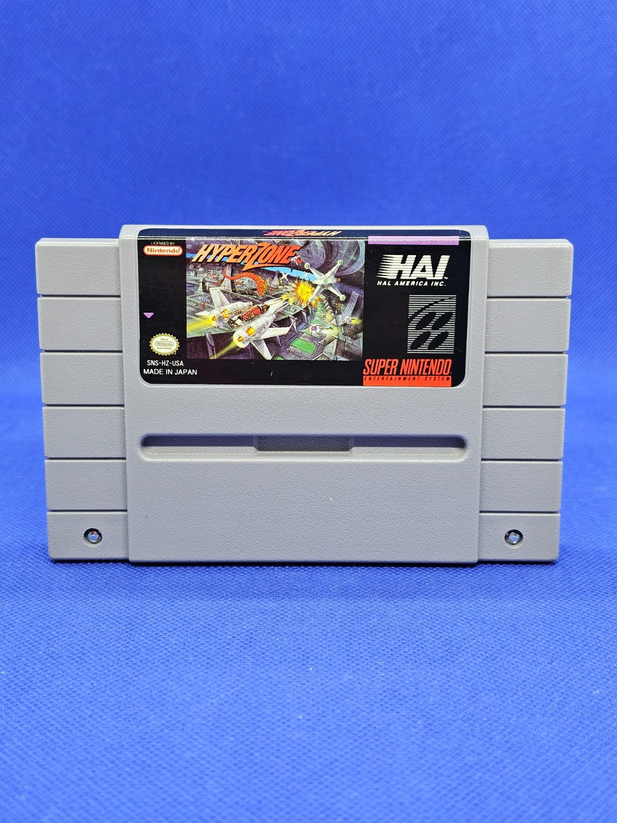 HyperZone, Super Nintendo, HAL America, 1991, Cartouche SNES USA0
