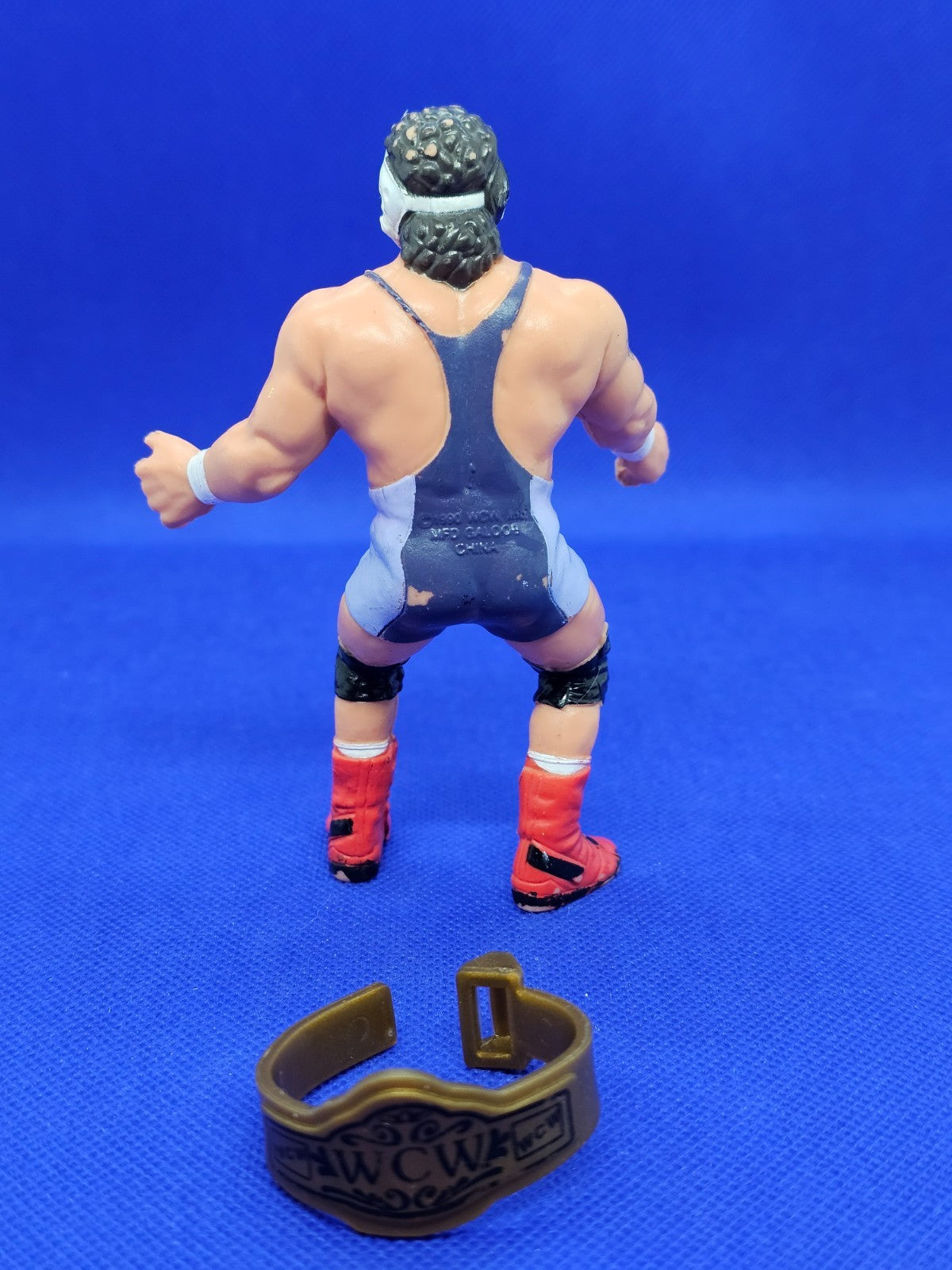 Rick Steiner WCW Galoob 1990 Figurine Catch 12 cm Avec Ceinture2