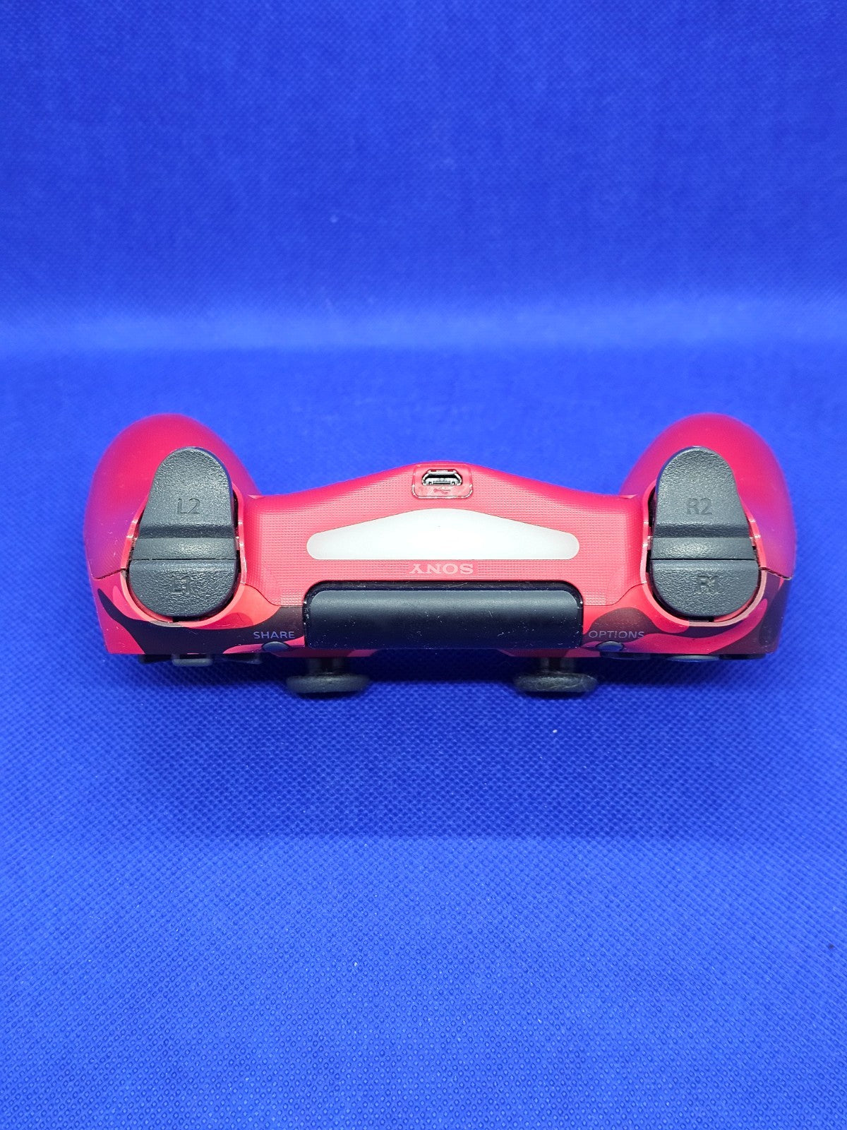 Manette PS4 DualShock 4 V2 Sony Red Camouflage Camo Rouge Officielle2