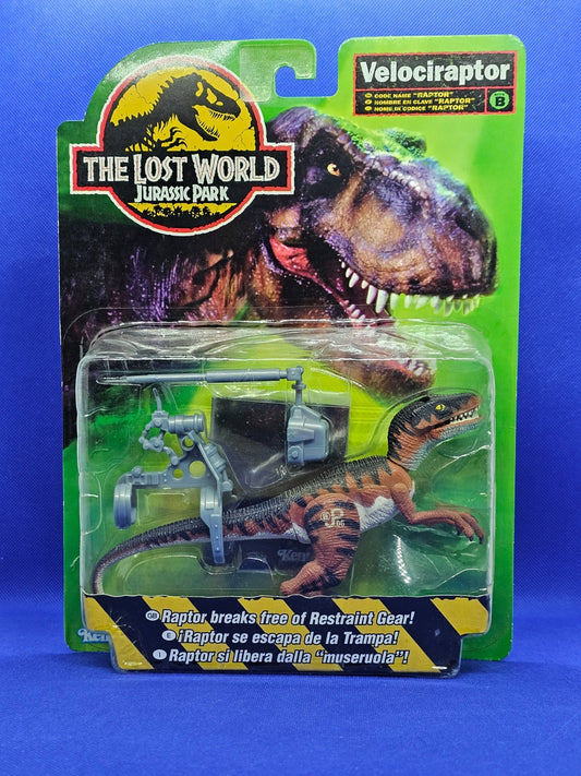 Velociraptor Raptor, The Lost World Jurassic Park, Kenner, 1997 Opened0