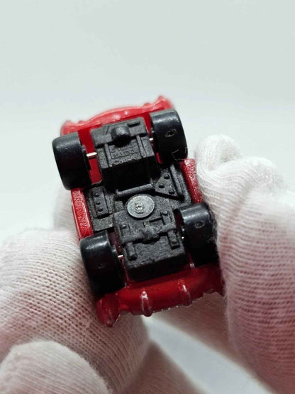Micro Machines Chevrolet Corvette 1955 Rouge et Blanc –  Galoob 1987