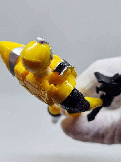 Power Rangers Ninja Steel Yellow Ranger, Bandai, 2017, 12 cm
