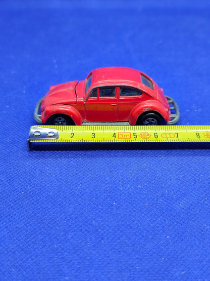 Volkswagen 1200 LS Coccinelle ERTL Hong Kong Rouge Vintage 1970 6,8 cm4