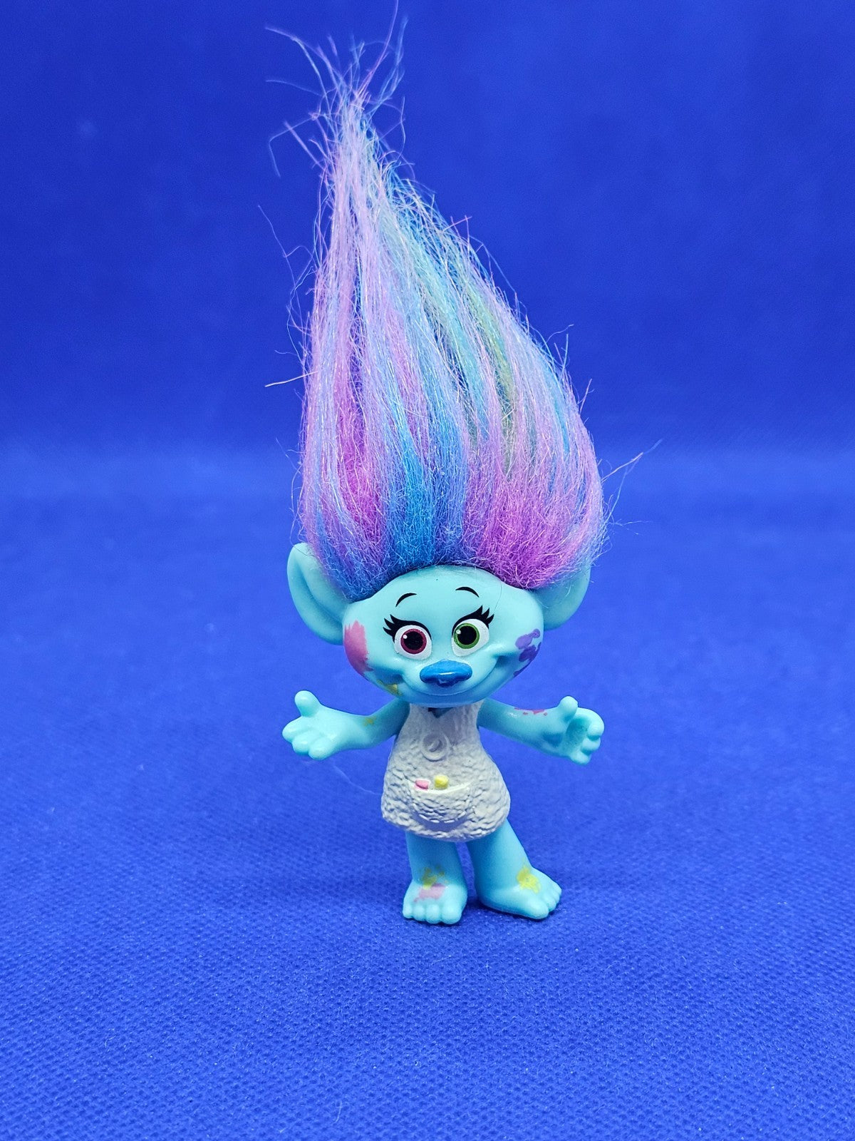 Harper Les Trolls DreamWorks figurine cheveux multicolores Hasbro 2015 10 cm0