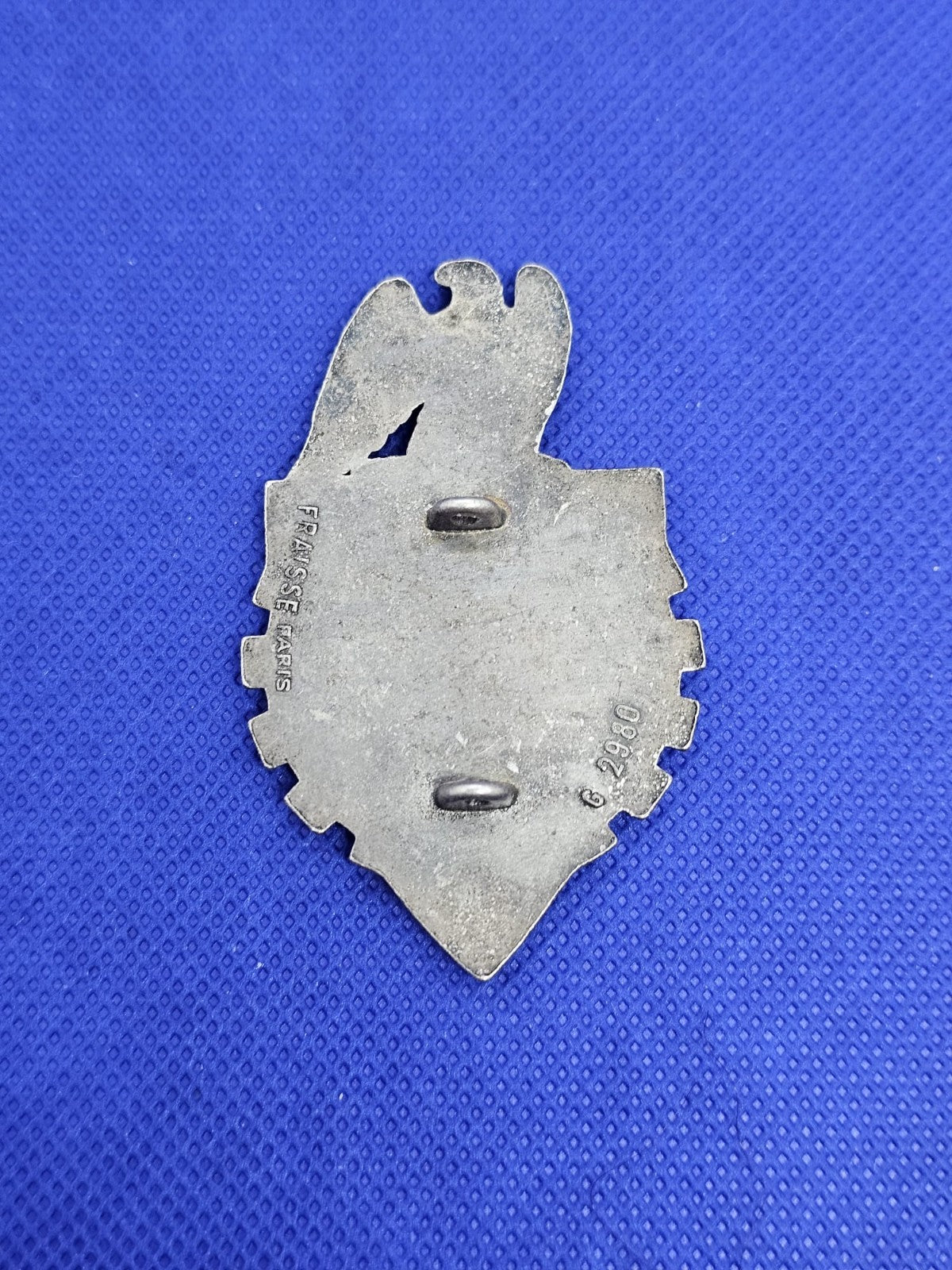 Insigne Militaire 102e RCS Régiment Commandement Soutien Fraisse Paris G29801