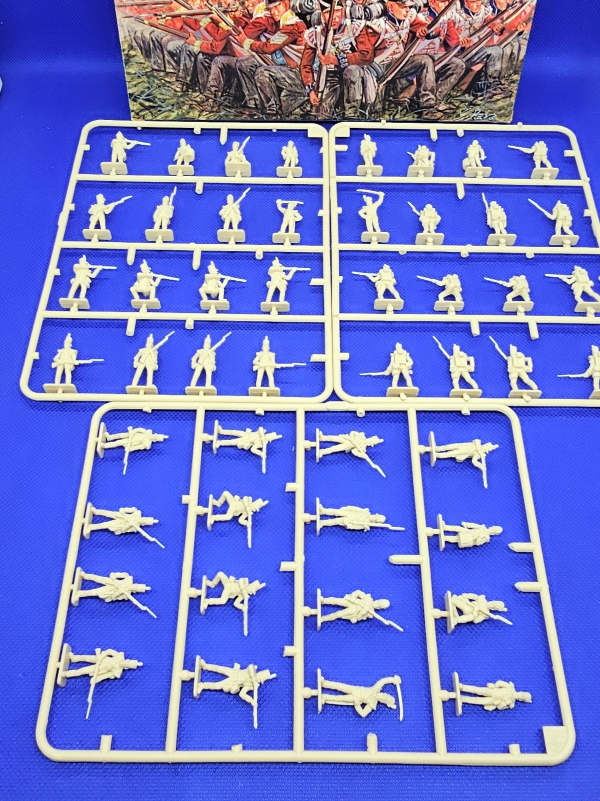 Italeri British Infantry 1815 6095 48 Soldats Britanniques 172 20075