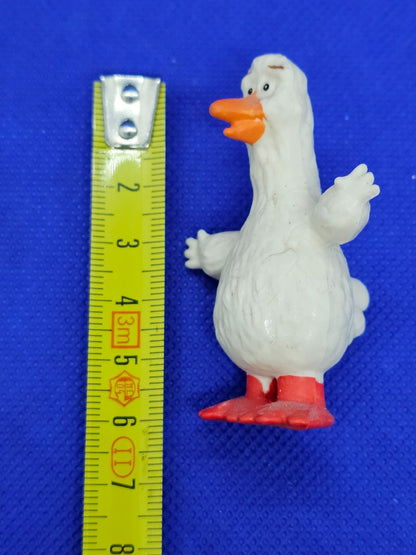 Figurine Oie Sesame Street Toccata PVC Vintage 1990 6 cm3