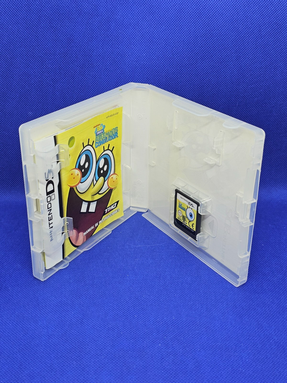 Bob Esponja Atrapados en el Congelador Espagnol, Nintendo DS, THQ, 2010, Complet2