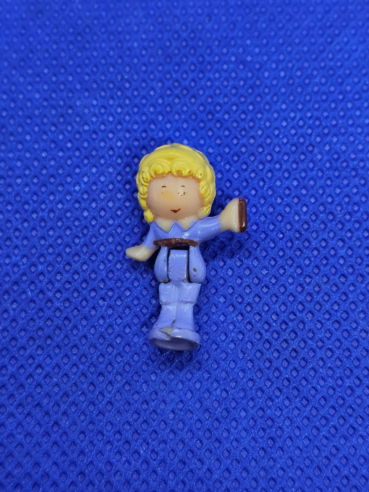 Polly Pocket Dream World Bluebird 1991 Figurine White Tiles Purple Diving Board0