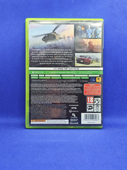 Grand Theft Auto V GTA 5 Xbox 360 PAL Français Rockstar 2013 sans carte1