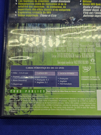 Le Manoir Hanté et les 999 Fantômes DVD Disney Eddie Murphy 20032