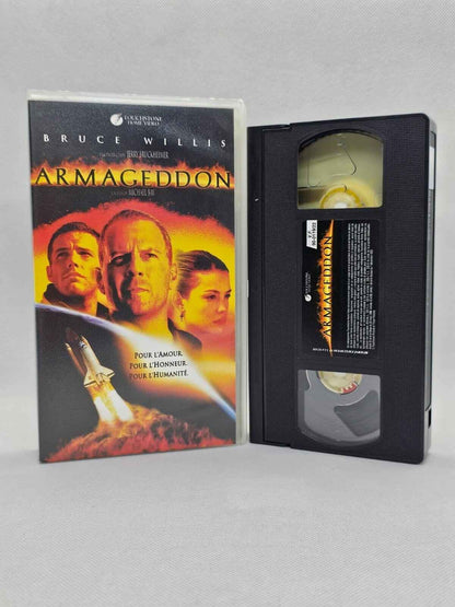 Armageddon VHS, Film Catastrophe, Touchstone Video, 1998, Bruce Willis