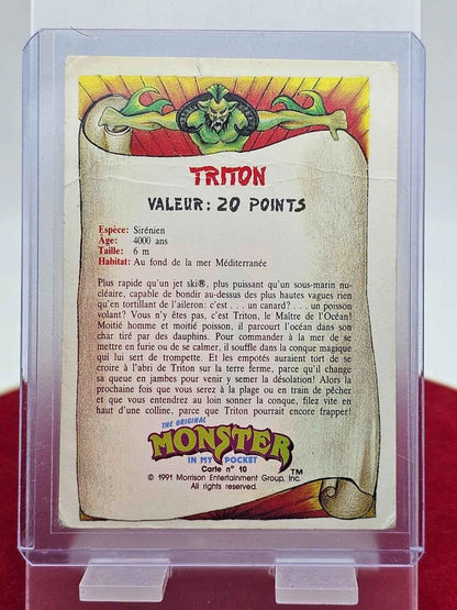 Carte - FR - VF - Monster In My Pocket MIMP - Triton