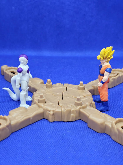 Lot Figurines Goku Super Saiyan + Freezer Dragon Ball Z Bandai 2010 6 cm2