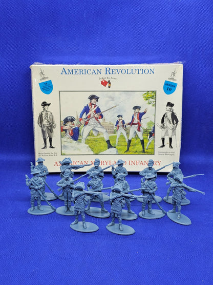 American Maryland Infantry American Revolution A Call to Arms 132 1997 14 figuri0