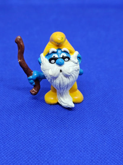 Grand Père Schtroumpf 20226 Les Schtroumpfs Schleich Peyo 1987 5.5 cm0