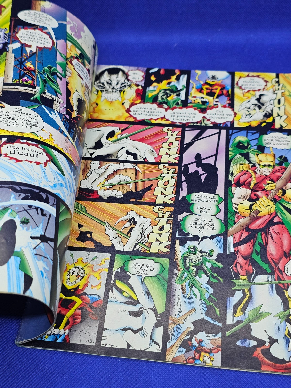Versus Marvel DC Numéro 8 Speed Demon Dr Strange Fate Semic Août 19974