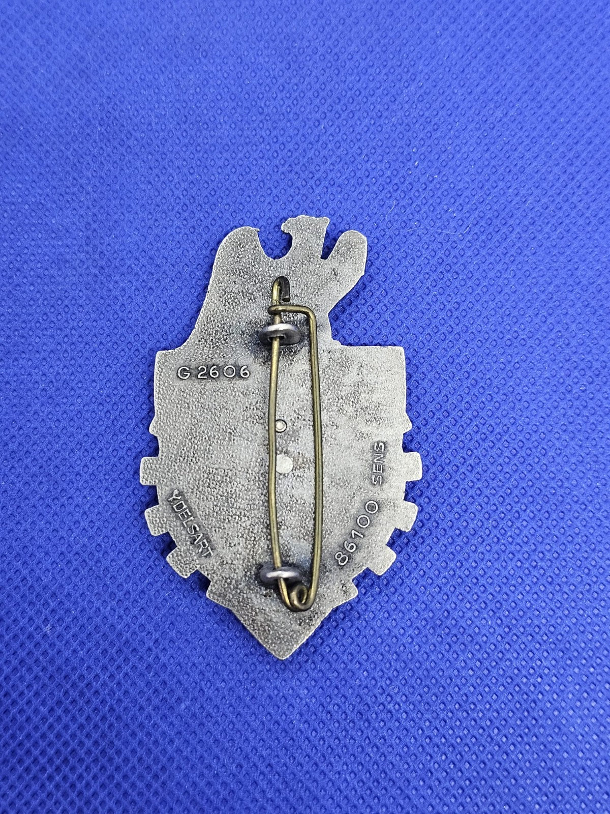 Insigne 1er RCS Régiment Commandement Soutien Delsart G2606 Militaria1