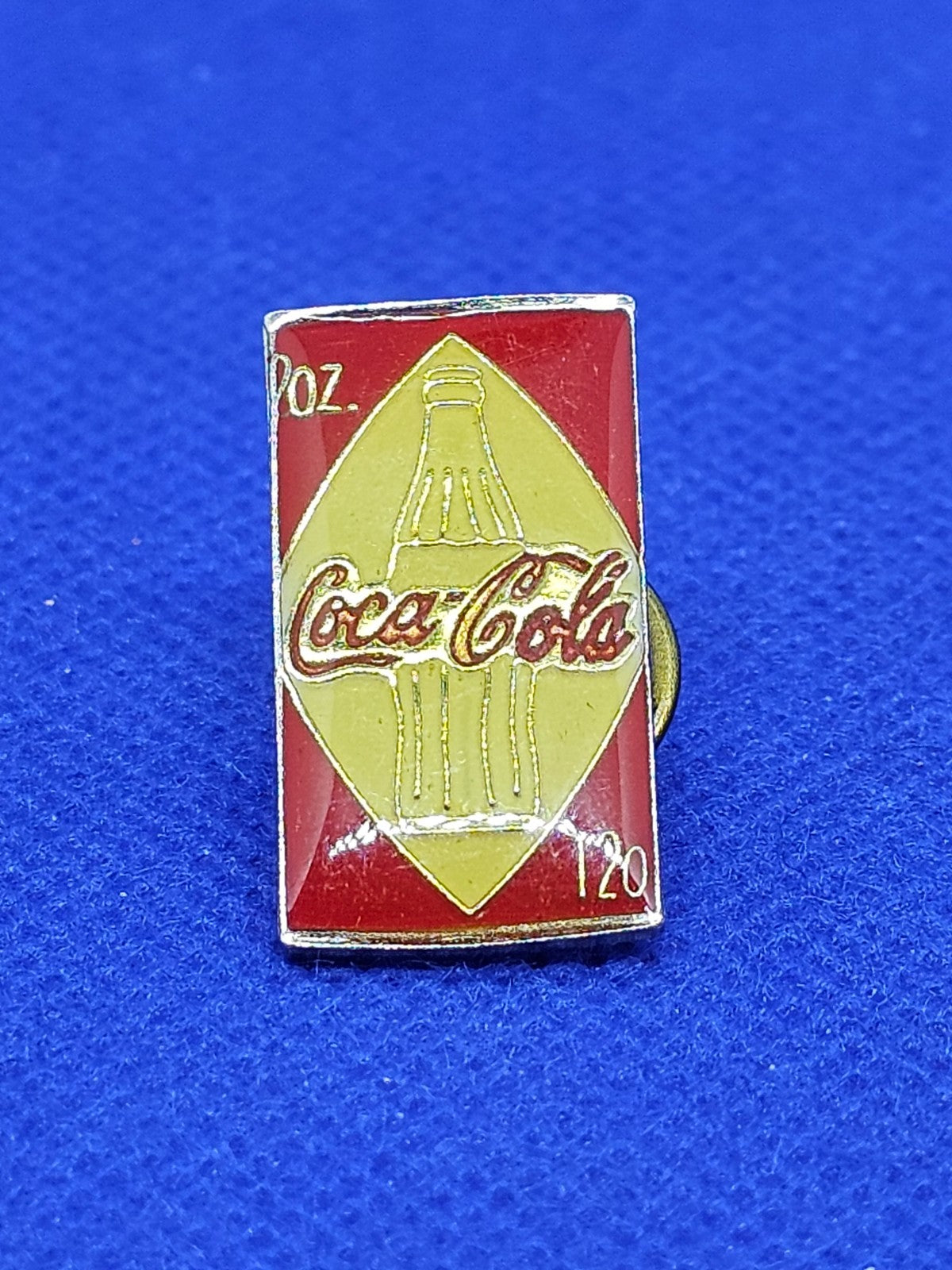 Pin's Coca-Cola Bouteille 12 oz Vintage Publicitaire LTO Paris0