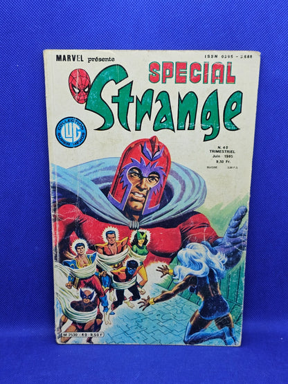 Special Strange 40 Marvel Lug Juin 1985 X Men Magneto BD Vintage0