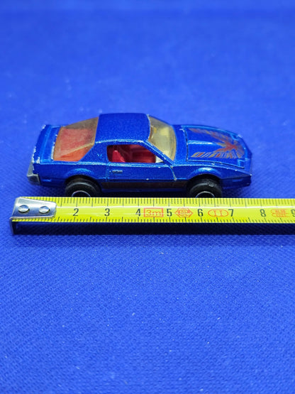 Majorette Pontiac Trans Am Firebird No 248 Made in France 1 62 Bleu Métallisé4