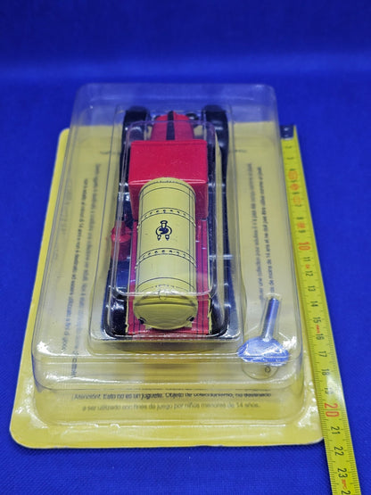 Camion Citerne Gas Oil Paya Reproduction Vintage Wind-Up Tin Toy Jouet Mécanique4