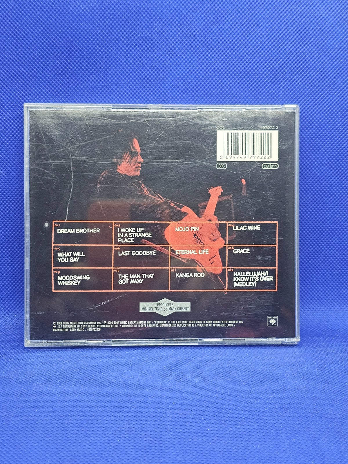 Jeff Buckley Mystery White Boy Live 95 96 CD Columbia 20001