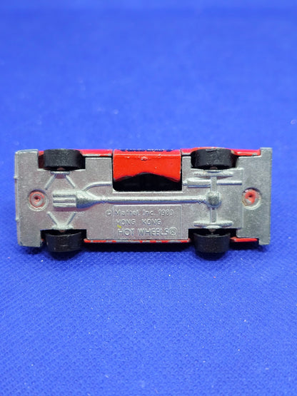Fire Smasher Fire Chief Hot Wheels Crack Ups Mattel 1983 Hong Kong 7 cm3