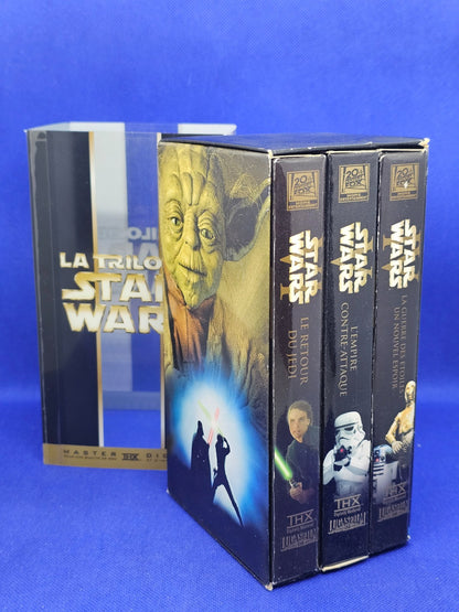 Coffret VHS La Trilogie Star Wars 2000 Master Digital THX 20th Century Fox Versi0