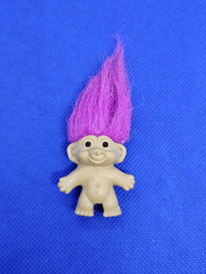 Troll Russ Vintage Pencil Topper Cheveux Roses Années 900
