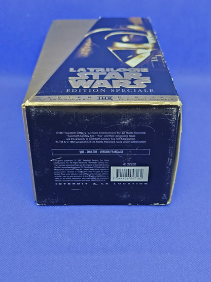 Star Wars Trilogie VHS Édition Spéciale 1997 VF THX Coffret 3 Films3