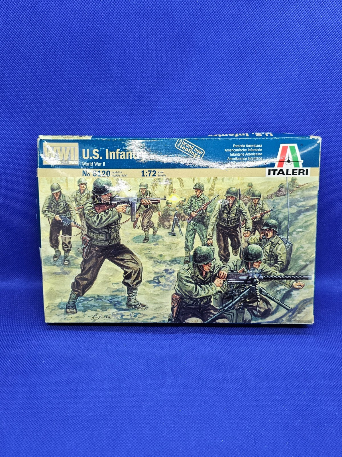 Italeri U.S. Infantry WWII 6120 48 Soldats Américains 172 2008 #20